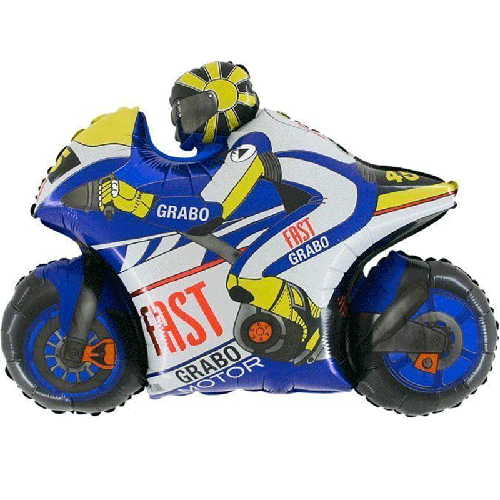 [G204B-P] Moto Gp Blue - Grabo