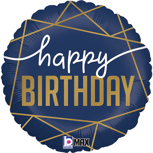 [G36963P-P] Navy Birthday - Grabo