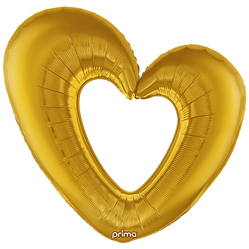 [PF-GDOH-40] Alu Open Heart Gold - Prima