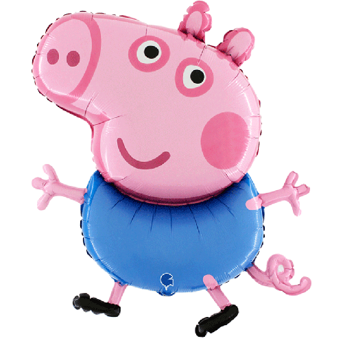 Ballons Aluminium Peppa Pig Georges - Grabo