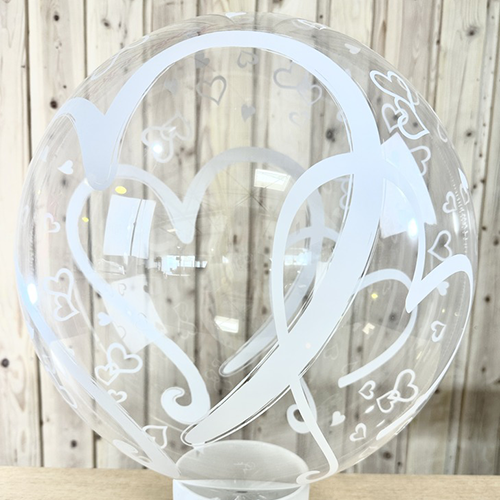Bubble T-Balloons Print-Pair Heart - Takarakosan