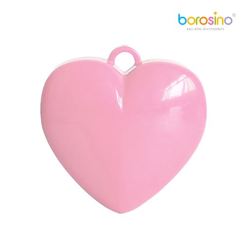 [B609ROSE] Poids Coeur Rose 180G - Borosino