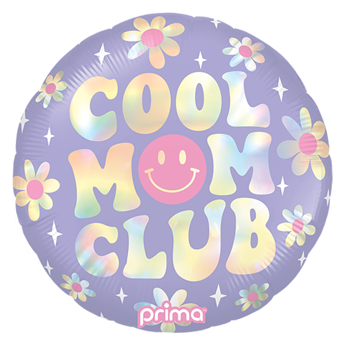 [PF-0151-18] Rond Cool Mom Club Holographic - Prima