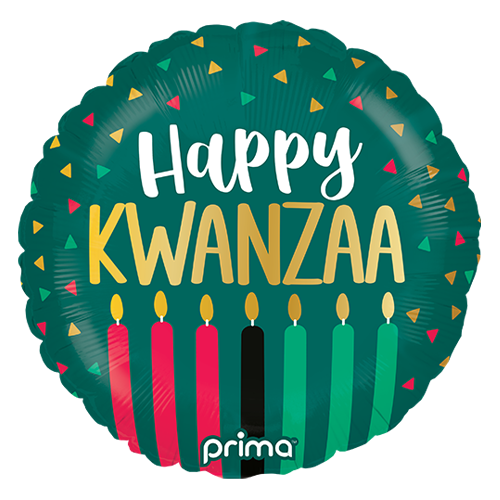 [PF-0056-18] Rond Happy Kwanzaa - Prima