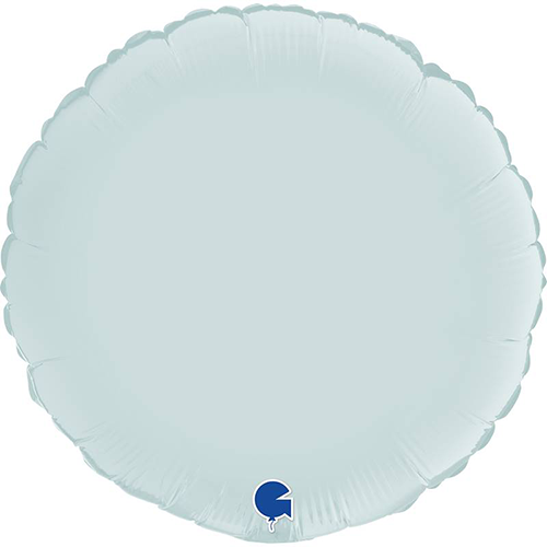 Rond Satin Pastel Blue - Grabo
