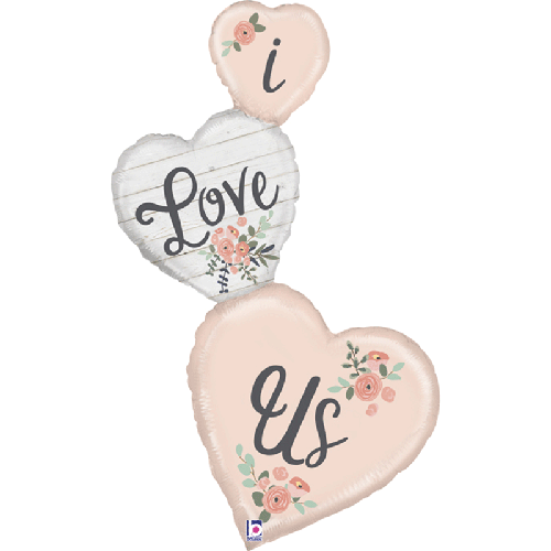 [G25073-P] Rustic Love Us - Grabo