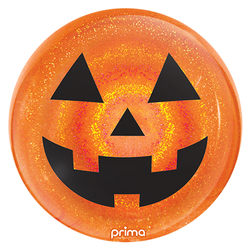 [PS-JOGL-20] Sphère Jack-o'-lantern Orange Glitter - Prima