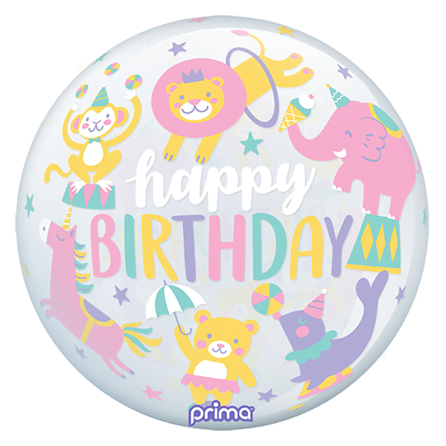 Sphère TM Happy Birthday Pastel Circus - Prima