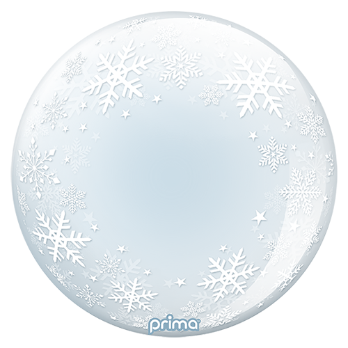 [PS-WSNO-22] Sphère TM White Snowflakes - Prima