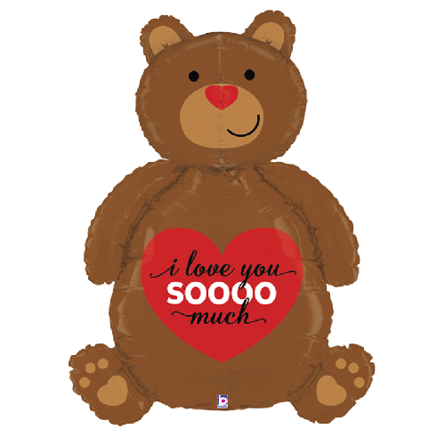 [G35519-P] Super Dimensionals Love Bear - Grabo