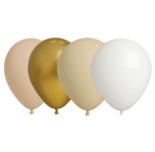 [CH30CREME] Ballons Assortiment crème