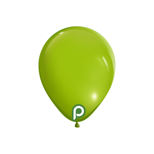 [PL-CHAR-5] Ballons Chartreuse - Prima (5" (13 cm), 100 pièces)