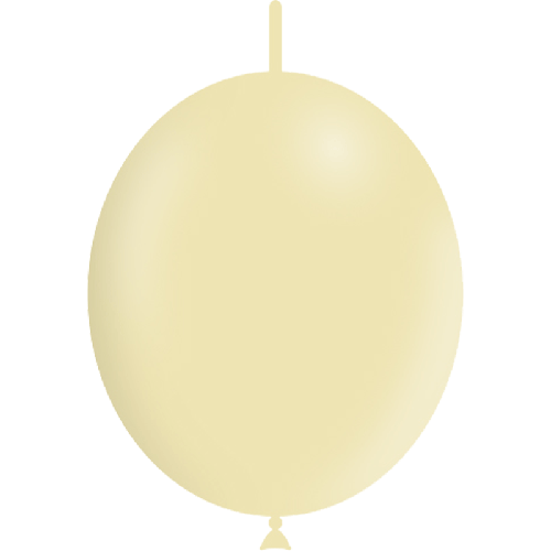 Ballons Deco Link Pastel Matte Jaune - Balloonia