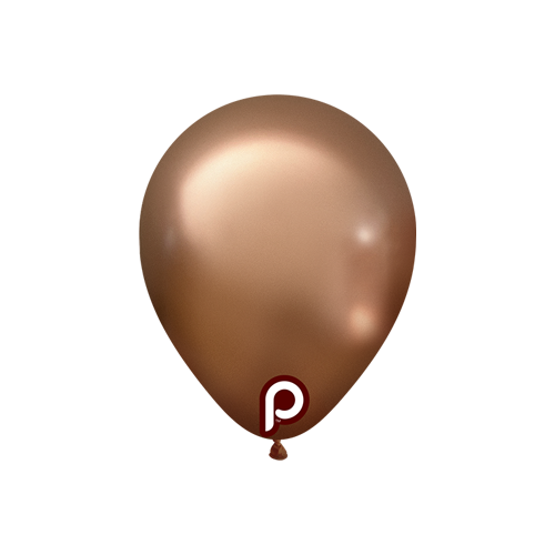 [PL-GRGD-5] Ballons Glam TM Rose Gold - Prima (5" (13 cm), 100 pièces)