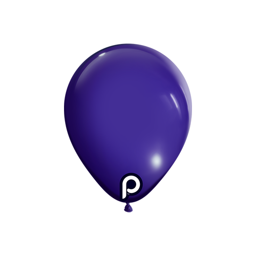[PL-PRPL-5] Ballons Purple - Prima (5" (13 cm), 100 pièces)