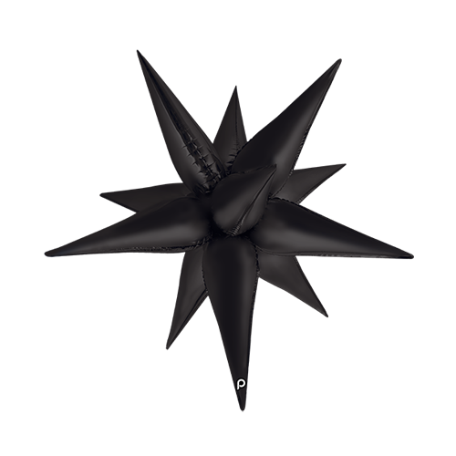 Déco Black Satin Starburst - Prima