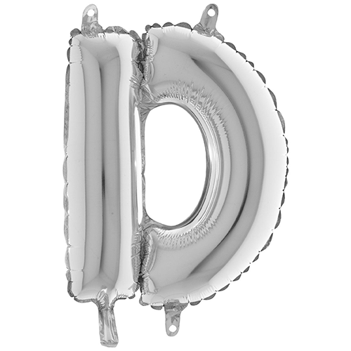 Ballons Aluminium Lettres Argent - Grabo
