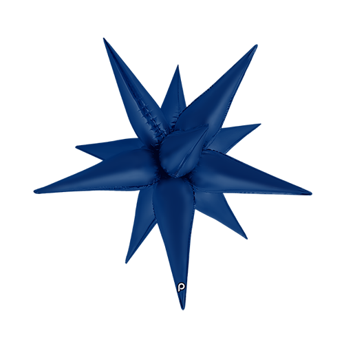 [PD-0137-26] Navy Blue Satin Starburst - Prima (26" (66 cm))