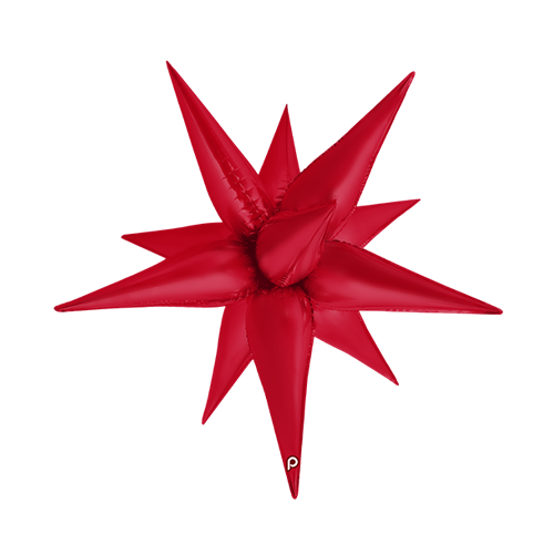 Red Satin Starburst - Prima