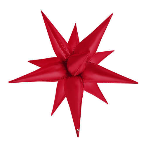 Red Satin Starburst - Prima