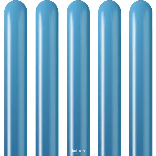 [10250052] Ballons À Modeler Mirror Blue - Kalisan