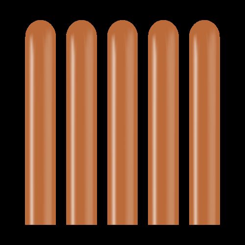 [10223461] Ballons À Modeler Standard Caramel Brown - Kalisan