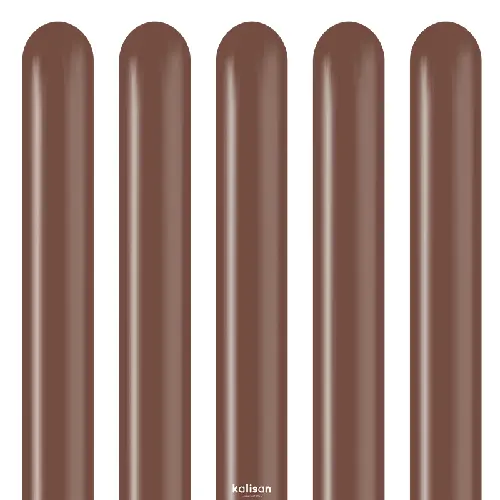 [10223451] Ballons À Modeler Standard Chocolate Brown - Kalisan