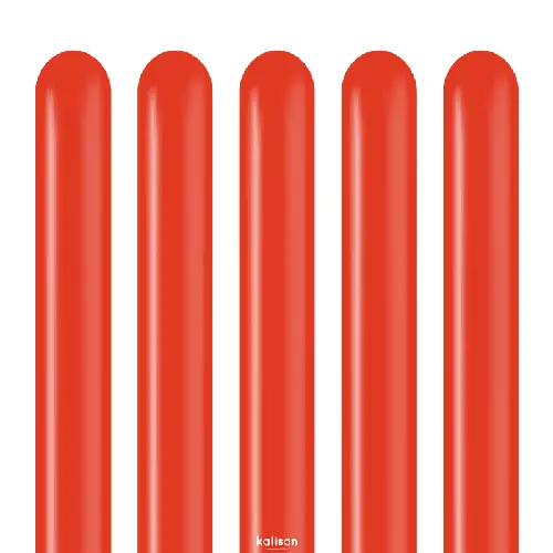 [10223131] Ballons À Modeler Standard Red - Kalisan