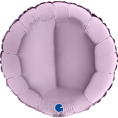 [G04113L] Ballons Aluminium Ronds Lilas - Grabo (4" (10 cm), Vrac)