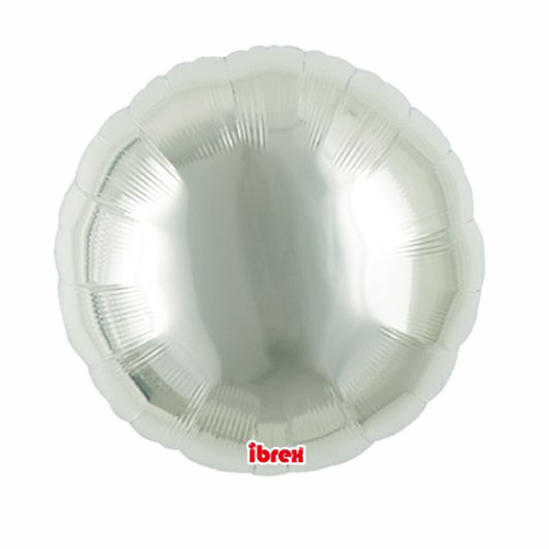 Ballons Aluminium Ronds Metallic Argent - Takarakosan