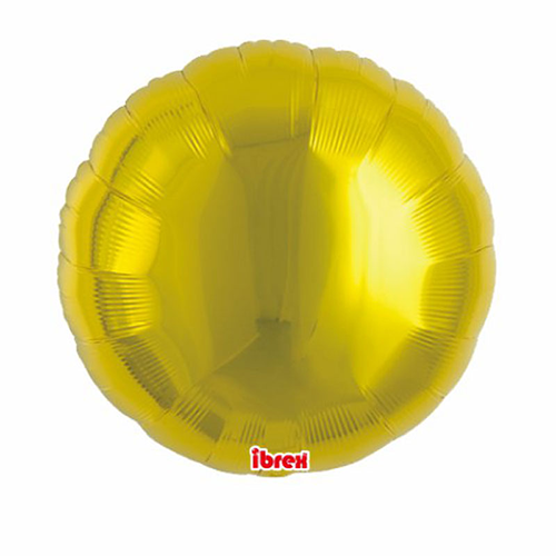 Ballons Aluminium Ronds Metallic Or - Takarakosan