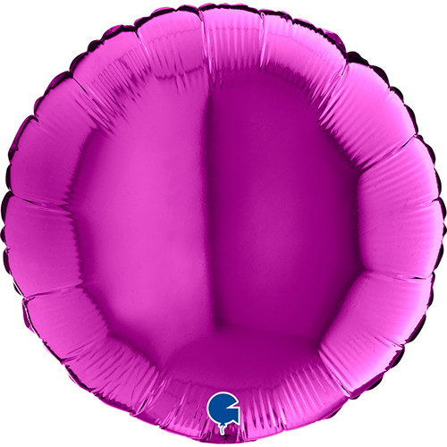 Ballons Aluminium Ronds Violet - Grabo