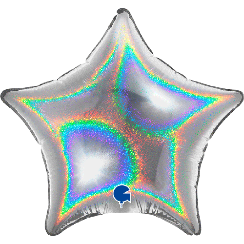 Étoile Glitter Holographic Silver - Grabo