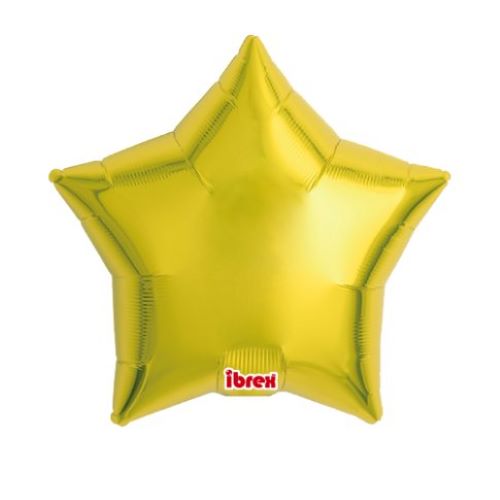 [TK0201221307] Ballons Aluminium Étoiles Metallic Or - Takarakosan (19" (48 cm))