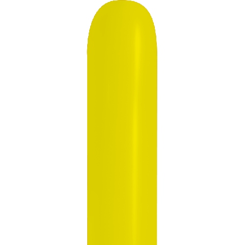 [HG160P22] Ballons À Modeler Citron - Balloonia (160 (Ø 2,5 × 150 cm), 100 pièces)