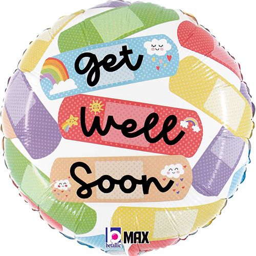 Cheerfull Get Well Bandaid - Grabo