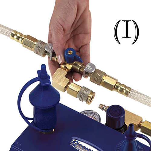 Helium/Nitrogen Quick Switch pour dual split - Premium Conwin