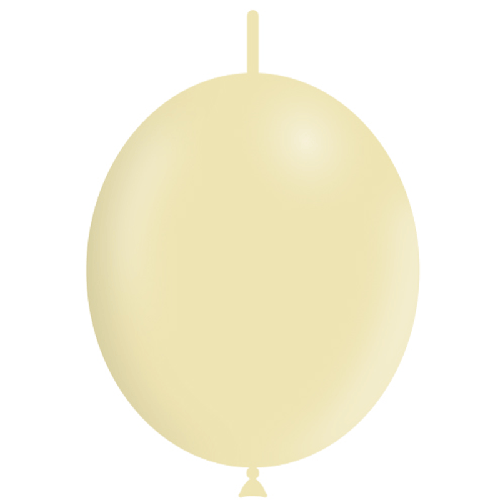 Ballons Deco Link Pastel Matte Jaune - Balloonia