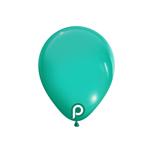 [PL-AQUA-5] 100 Ballons 5" Aqua - Prima