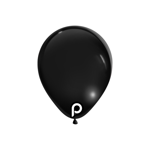 [PL-BLCK-5] 100 Ballons 5" Black - Prima