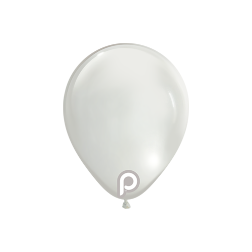 [PL-GCLR-5] 100 Ballons 5" Clear Glass - Prima