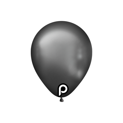 [PL-GCOL-5] 100 Ballons 5" Glam TM Charcoal - Prima