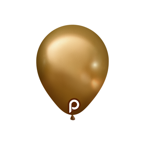 [PL-GGLD-5] 100 Ballons 5" Glam TM Gold - Prima