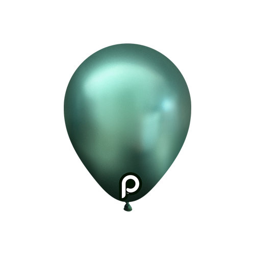 [PL-GGRN-5] 100 Ballons 5" Glam TM Green - Prima