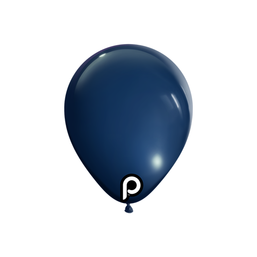 [PL-NAVY-5] 100 Ballons 5" Navy Blue - Prima