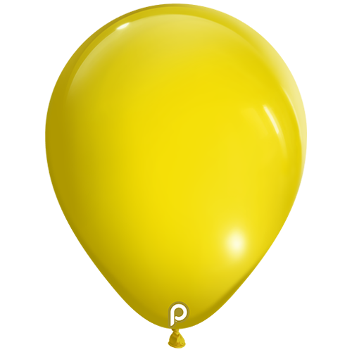 [PL-YELLO-18] 25 Ballons 18" Yellow - Prima