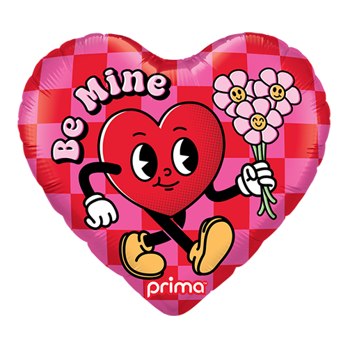 [PF-0080-18] 18" Heart Be Mine Valentine Buddy - Prima