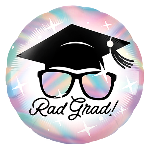 [PF-0164-18-FR] 18" Rond Colorful Rad Grad - Prima