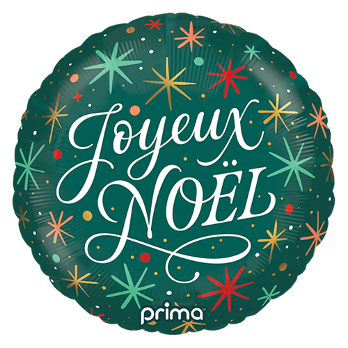[PF-0054-18] 18" Rond Joyeux Noel - Prima