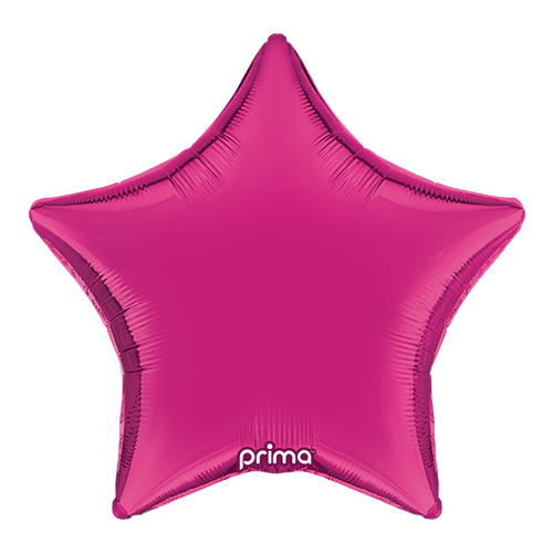 [PF-HPST-18] 1 Alu 18" Étoile Hot Pink - Prima